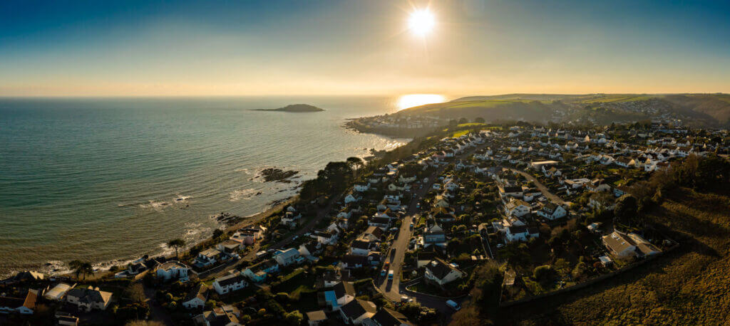 SKIM Looe drone image - the first of 2024