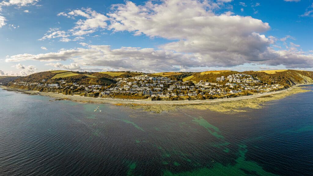 Downderry aerial view - August 2025